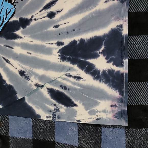 DEADSTOCK w/ tags. Santa Cruz. Screaming Hand. Tyedye.  Men's Large. - Picture 13 of 15